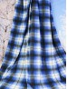 Double Sided Queen Size Plaid Flannel Blanket